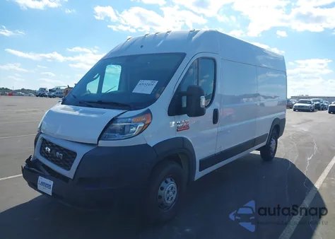 2020 Ram Promaster 2500 High Roof 159 Wb z USA, uszkodzony, nr VIN 3C6TRVDG6LE102218